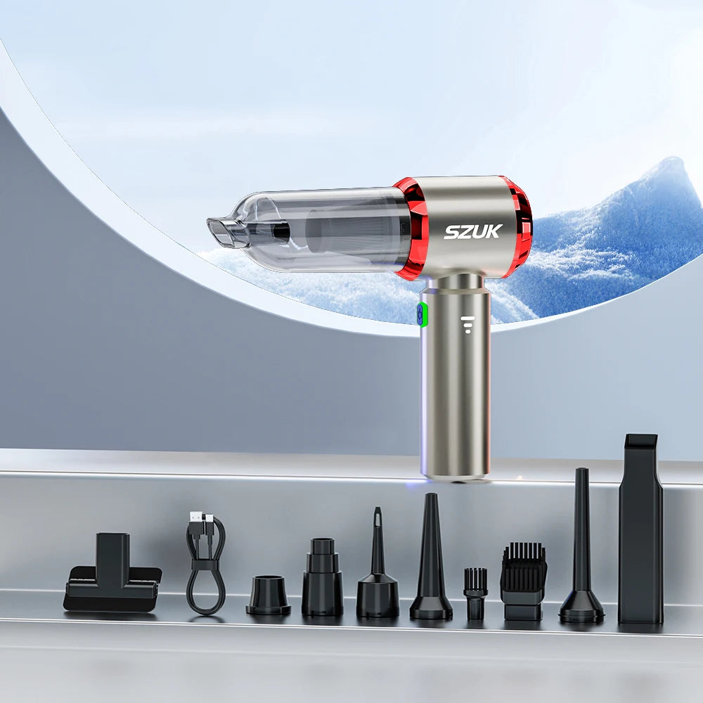 SZUK NEW Car Vacuum Cleaner 985000PA Cordless Powerful Wireless Car Cleaner Cleaning Machine HandHeld Portable Vacuum Cleaner
