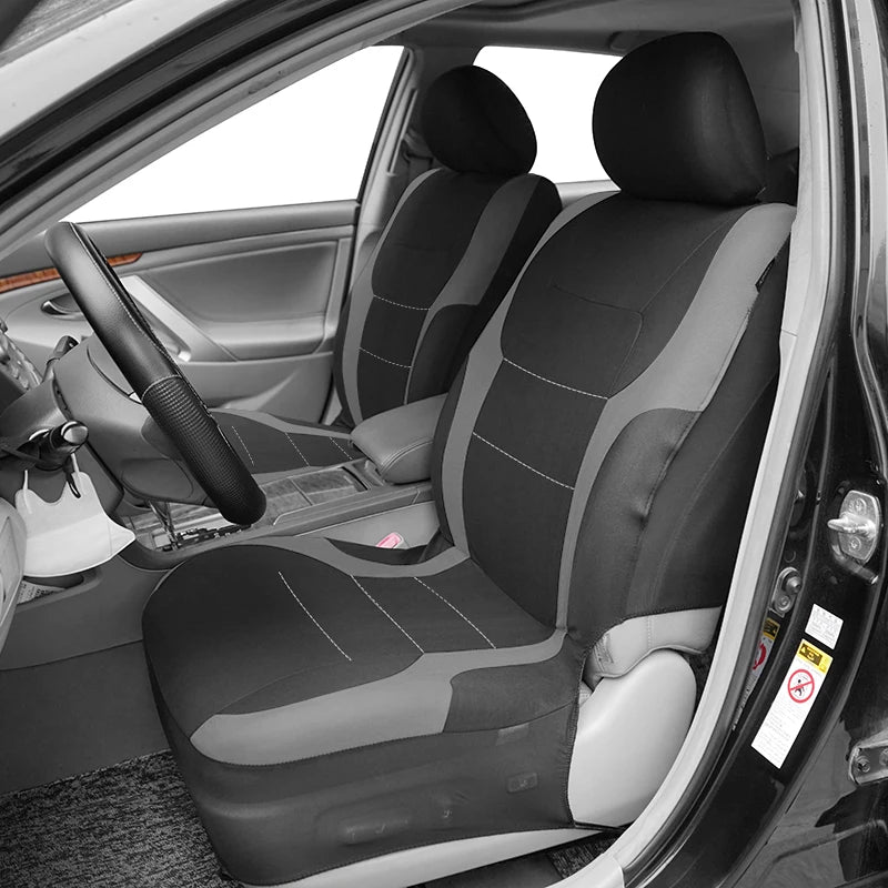 Universal Polyester Car Seat Covers Sporty Design Fit For Most Car Suv Truck Four Season Seat Cover For Car Accessories Interior