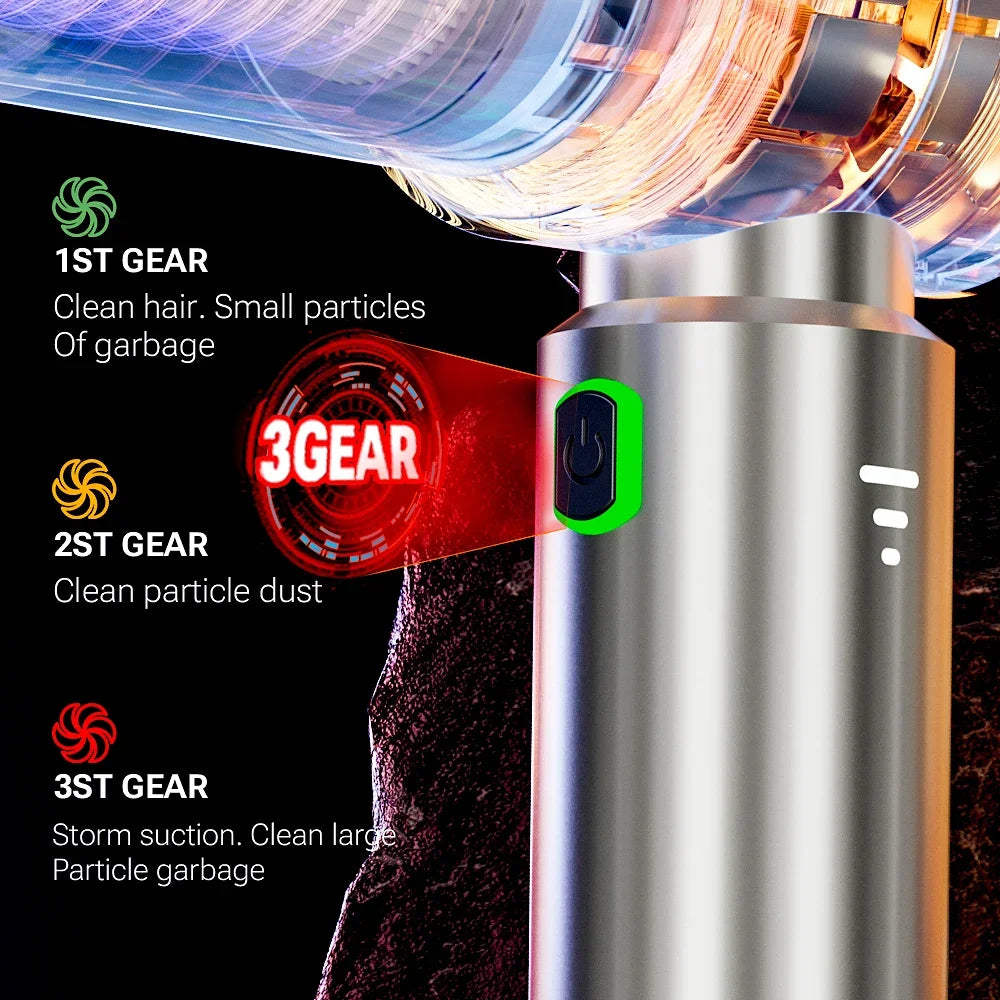 SZUK NEW Car Vacuum Cleaner 985000PA Cordless Powerful Wireless Car Cleaner Cleaning Machine HandHeld Portable Vacuum Cleaner