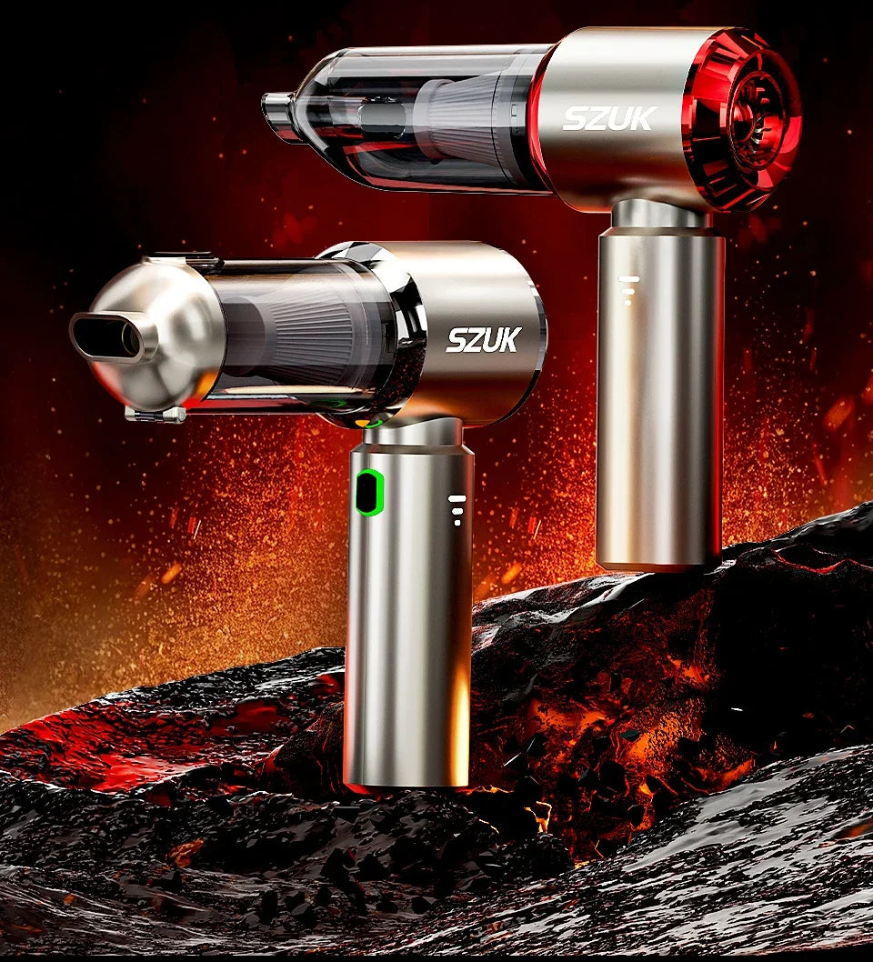 SZUK NEW Car Vacuum Cleaner 985000PA Cordless Powerful Wireless Car Cleaner Cleaning Machine HandHeld Portable Vacuum Cleaner