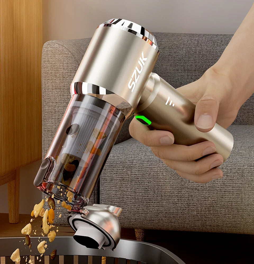 SZUK NEW Car Vacuum Cleaner 985000PA Cordless Powerful Wireless Car Cleaner Cleaning Machine HandHeld Portable Vacuum Cleaner