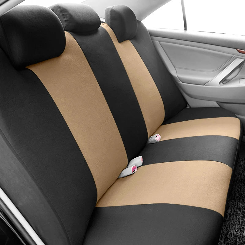 Universal Polyester Car Seat Covers Sporty Design Fit For Most Car Suv Truck Four Season Seat Cover For Car Accessories Interior